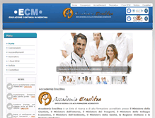 Tablet Screenshot of ecm.eraclitea.com
